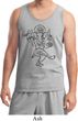 Mens Yoga Tank Top Black Sketch Ganesha Tanktop