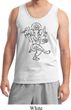 Mens Yoga Tank Top Black Sketch Ganesha Tanktop