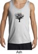 Mens Yoga Tank Top Black Tree of Life Tanktop