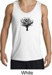 Mens Yoga Tank Top Black Tree of Life Tanktop