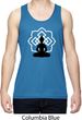 Mens Yoga Tank Top Buddha Lotus Pose Dry Wicking Tanktop
