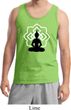 Mens Yoga Tank Top Buddha Lotus Pose Tanktop