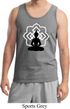 Mens Yoga Tank Top Buddha Lotus Pose Tanktop