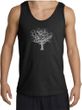Mens Yoga Tank Top Grey Tree of Life Tanktop