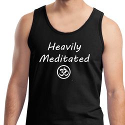 Mens Yoga Tank Top Heavily Meditated with OM Tanktop