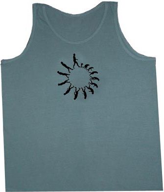 Mens Yoga Tank Top Human Evolution Meditation Adult Tanktop