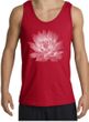 Mens Yoga Tank Top Lotus Flower Tanktop