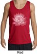 Mens Yoga Tank Top Lotus Flower Tanktop