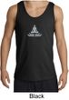 Mens Yoga Tank Top - Lotus Pose Meditation Adult Tanktop