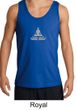 Mens Yoga Tank Top - Lotus Pose Meditation Adult Tanktop