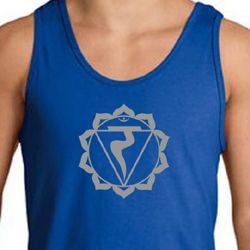 Mens Yoga Tank Top Manipura Chakra Meditation Tanktop