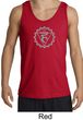 Mens Yoga Tank Top Vishuddha Chakra Meditation Tanktop