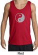 Mens Yoga Tank Top Yin Yang Big Print Meditation Tanktop