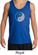 Mens Yoga Tank Top Yin Yang Big Print Meditation Tanktop