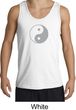 Mens Yoga Tank Top Yin Yang Big Print Meditation Tanktop