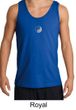 Mens Yoga Tank Top Yin Yang Small Print Meditation Tanktop