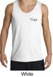 Mens Yoga Tank Top Yoga Logo Pocket Print Adult Tanktop