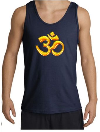 Mens Yoga Tanktop 3D OM Tank Top