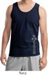 Mens Yoga Tanktop 7 Chakras Bottom Print Tank Top