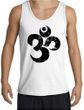 Mens Yoga Tanktop Black Distressed OM Tank Top