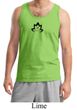 Mens Yoga Tanktop Black Namaste Lotus Tank Top