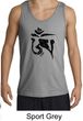 Mens Yoga Tanktop Black Tibetan Om Tank Top