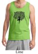Mens Yoga Tanktop Black Tree Pose Tank Top