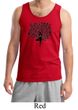Mens Yoga Tanktop Black Tree Pose Tank Top
