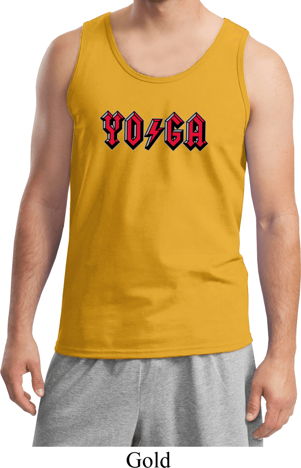 Mens Yoga Tanktop Classic Rock Yoga Tank Top Classic Rock Yoga Mens