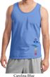 Mens Yoga Tanktop Colored Chakras Bottom Print Tank Top