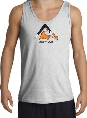 Mens Yoga Tanktop Copy Cat Tank Top