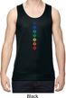 Mens Yoga Tanktop Diamond Chakras Dry Wicking Tank Top