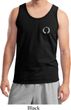 Mens Yoga Tanktop Enso Pocket Print Tank Top