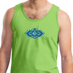 Mens Yoga Tanktop Floral Ajna Tank Top