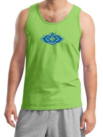 Mens Yoga Tanktop Floral Ajna Tank Top