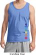 Mens Yoga Tanktop Floral Chakras Bottom Print Tank Top