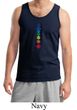 Mens Yoga Tanktop Floral Chakras Tank Top