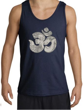 Mens Yoga Tanktop Ganesha OM Tank Top