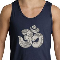 Mens Yoga Tanktop Ganesha OM Tank Top Mens Yoga Tanktop Ganesha OM Tank Top