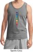 Mens Yoga Tanktop Glowing Chakras Tank Top