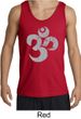 Mens Yoga Tanktop Grey Distressed OM Tanktop