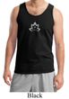 Mens Yoga Tanktop Grey Namaste Lotus Tank Top