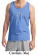 Mens Yoga Tanktop Grey Namaste Lotus Tank Top