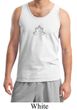 Mens Yoga Tanktop Grey Namaste Lotus Tank Top
