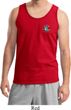 Mens Yoga Tanktop Hippie Sun Patch Pocket Print Tank Top