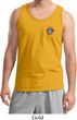 Mens Yoga Tanktop Hippie Sun Patch Pocket Print Tank Top