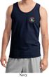 Mens Yoga Tanktop Hippie Sun Patch Pocket Print Tank Top