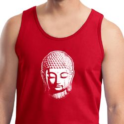 Mens Yoga Tanktop Little Buddha Head Tank Top