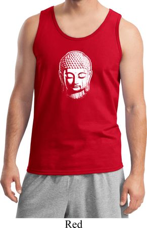 Mens Yoga Tanktop Little Buddha Head Tank Top