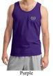 Mens Yoga Tanktop OM Heart Pocket Print Tank Top